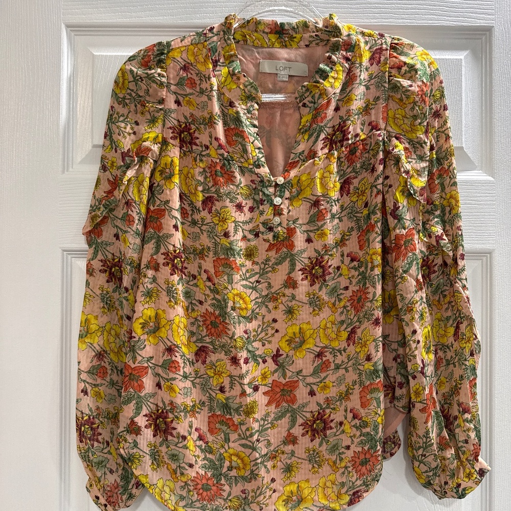 Loft blouse